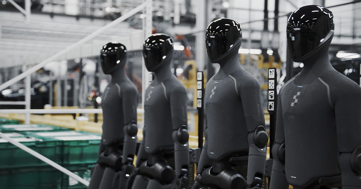 Figure robots shown in the company’s BMW update